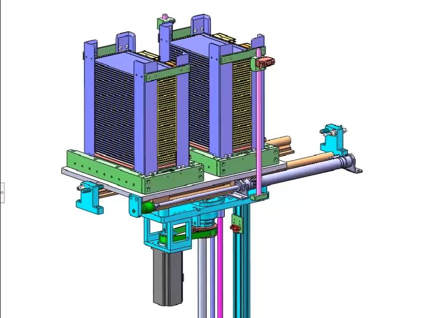 倒装丝杆顶升上料结构讲解