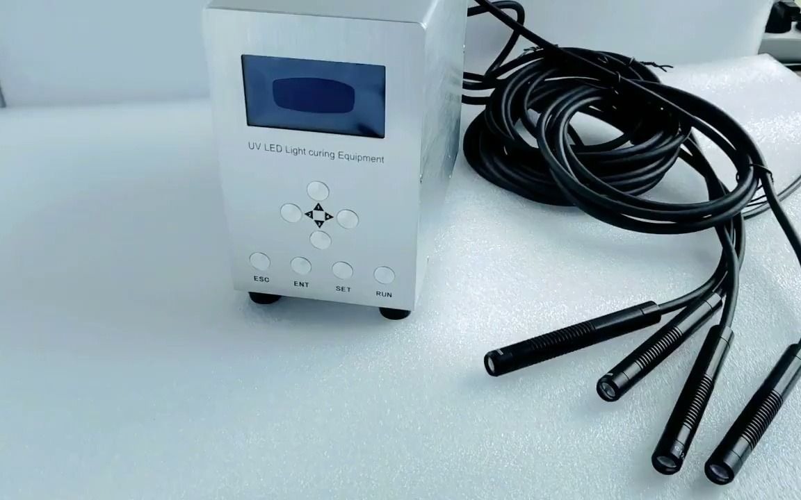 帝龙4通道uvled点光源 uvled光源固化胶水设备紫外线固化源头工厂