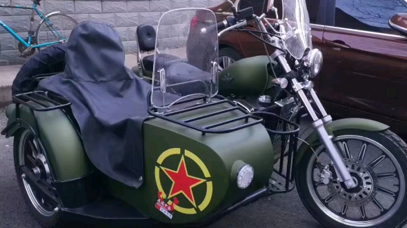 2020年京b大地鹰王400边三轮摩托,行驶3000多公里,全国可提档过户