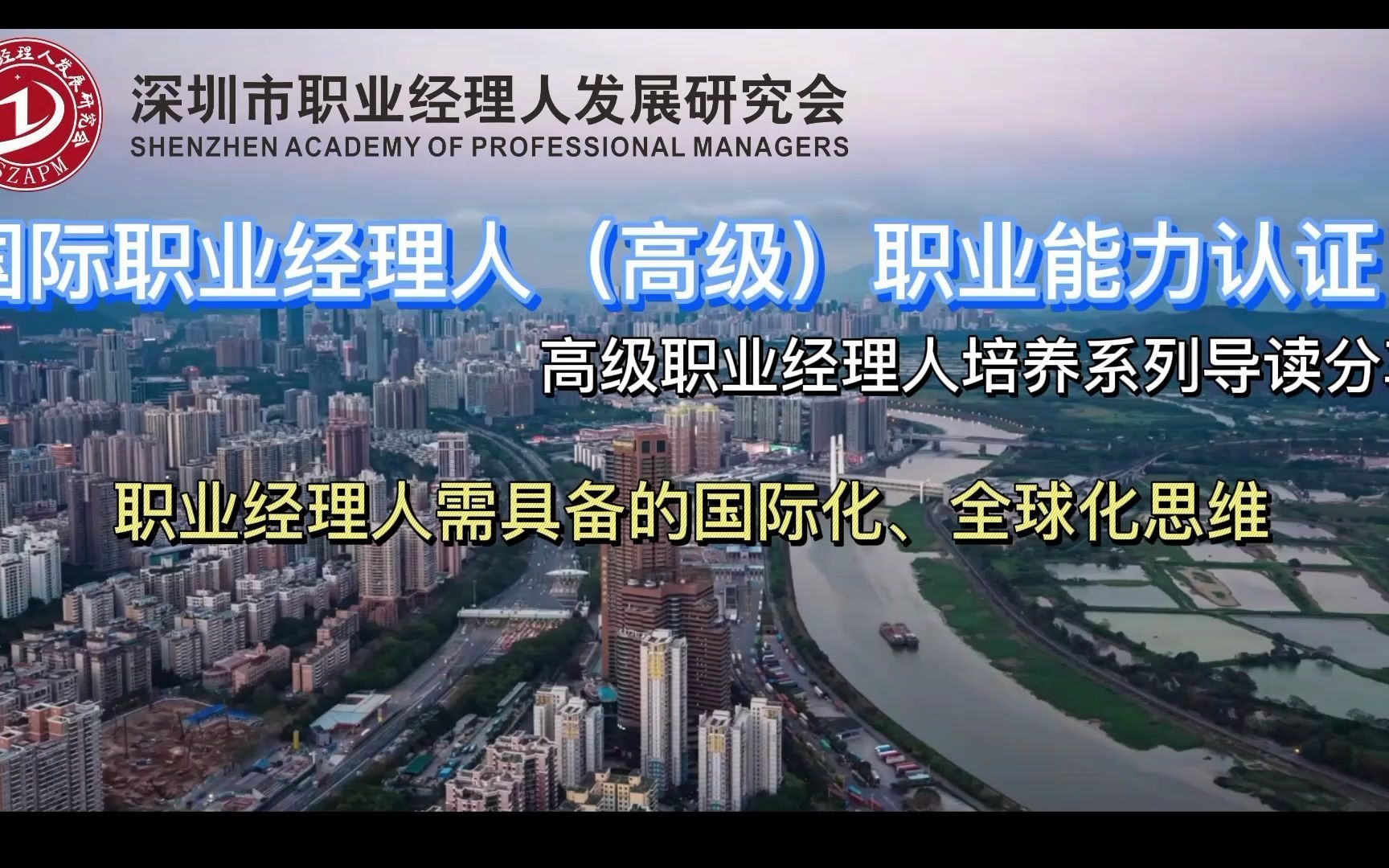 高级职业经理人培养系列导读分享—国际化、全球化思维哔哩哔哩bilibili