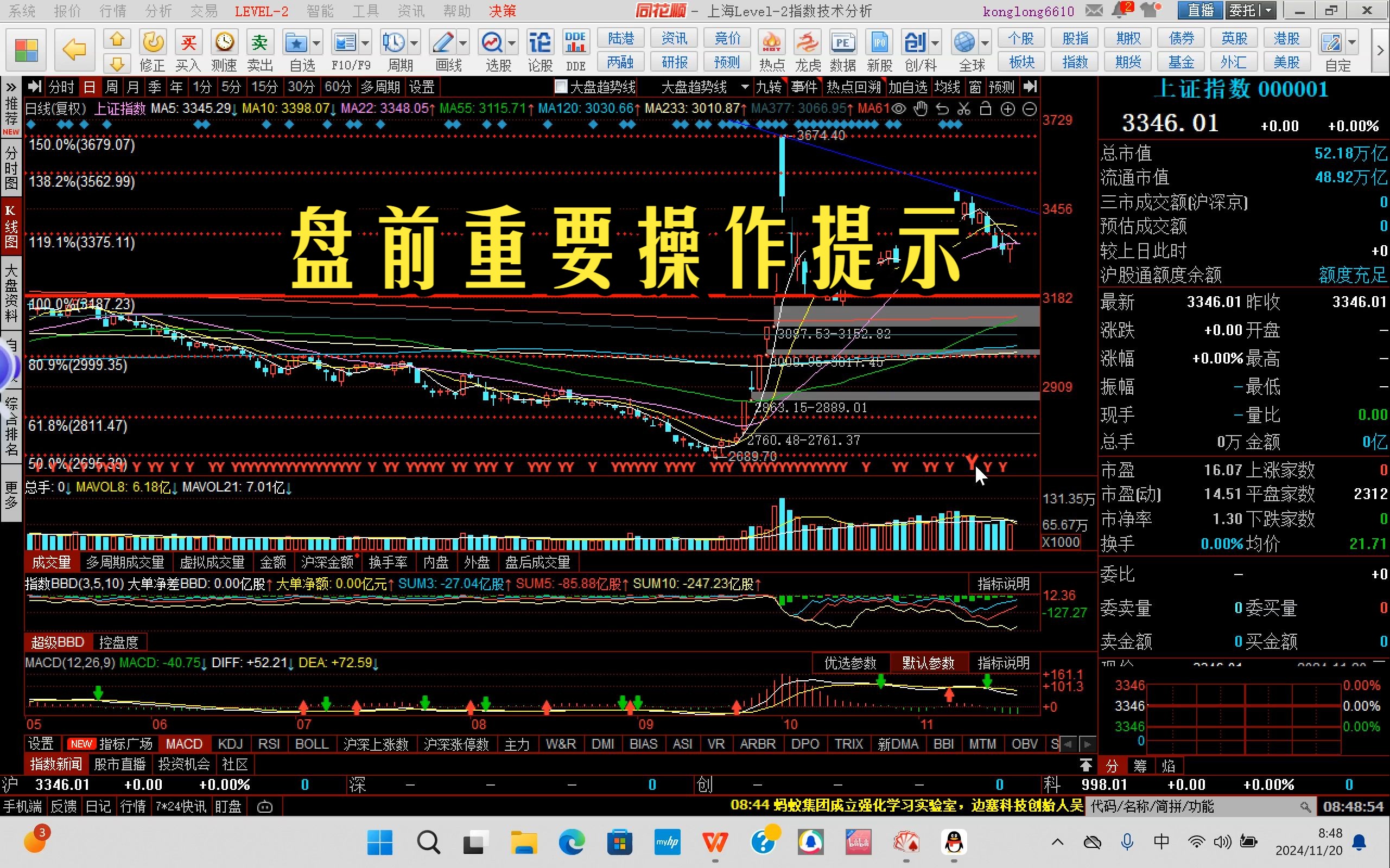 盘前操作提示哔哩哔哩bilibili