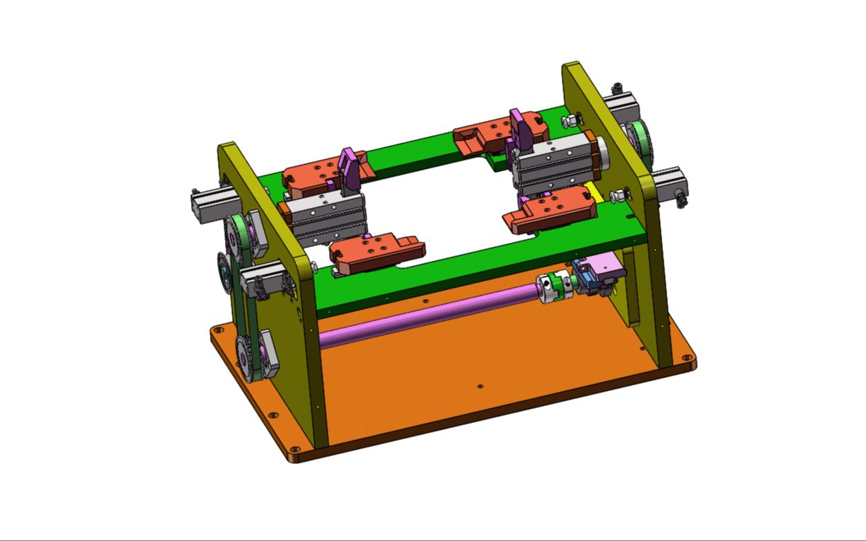180度翻板机设计,如何实现同步翻转?
