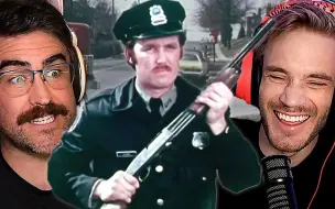 Download Video: 「PewDiePie中英字幕」看老警察训练视频