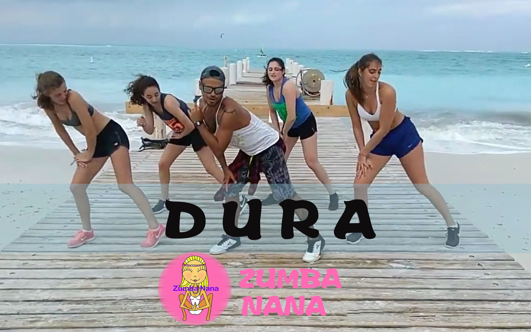 [图]Zumba/Music ➡️"dura"简单易上手！在海边一起跳这支舞不要太嗨哟！