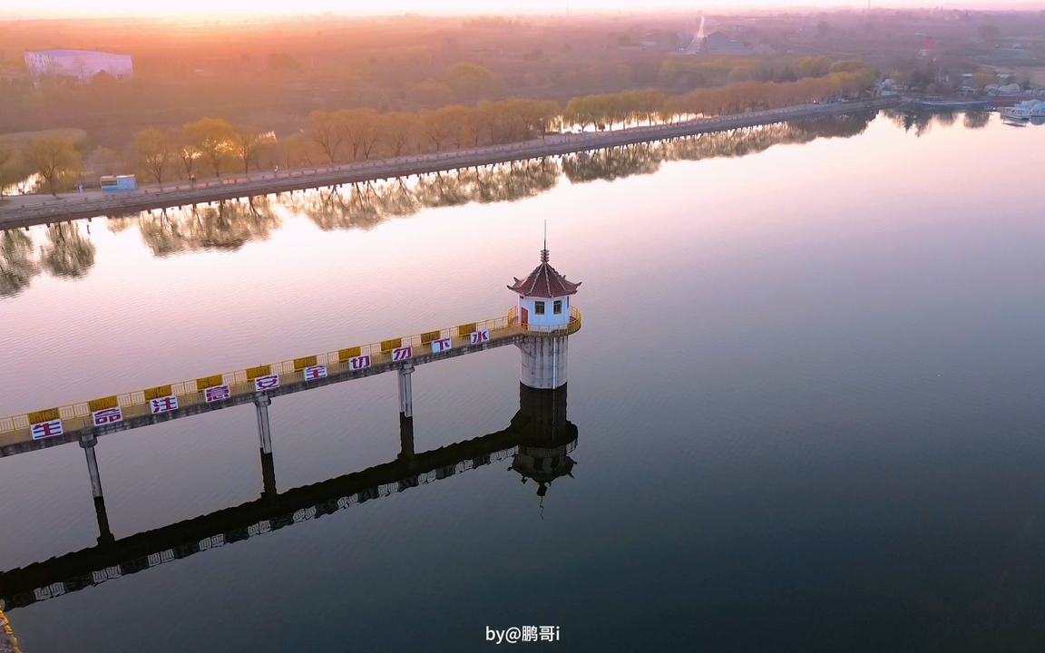 礼泉实景之甜水湖公园