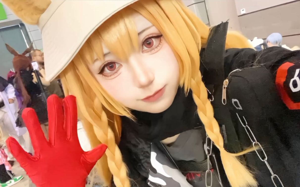 很可爱的小刻!【明日方舟刻俄柏cos】