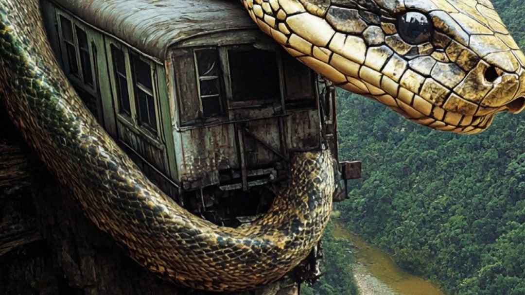 千年巨蟒真实存在?古籍记载的恐怖生物,被卫星拍到了!