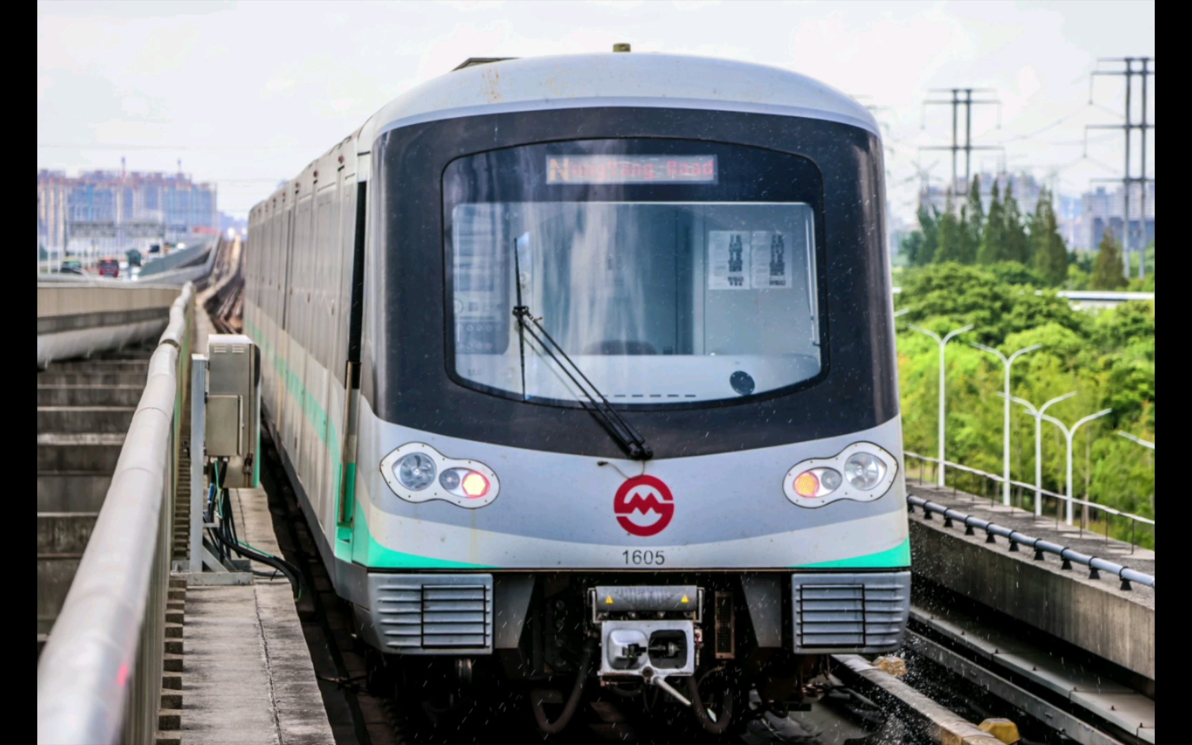 【上海地铁】上海地铁16号线 西门子vvvf进出站集