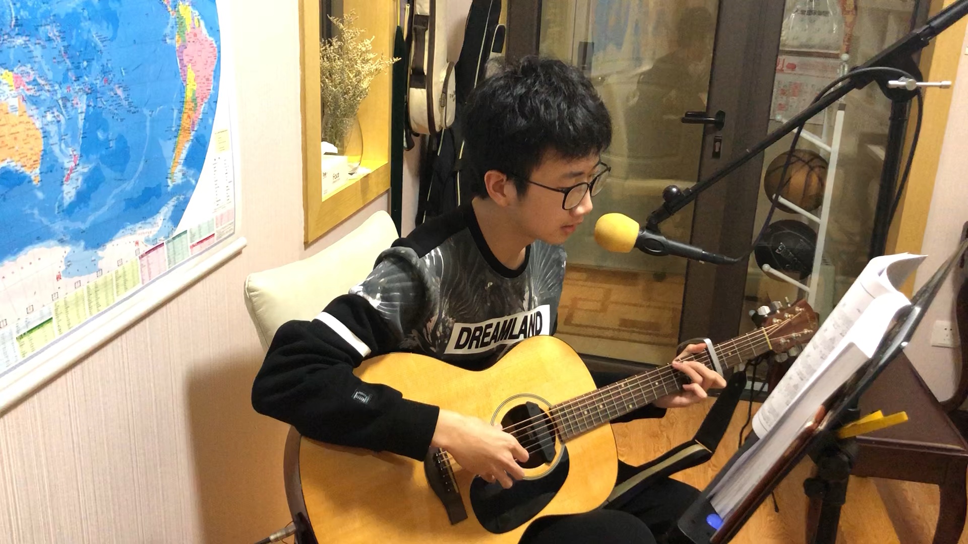 jacky吉他弹唱春风十里