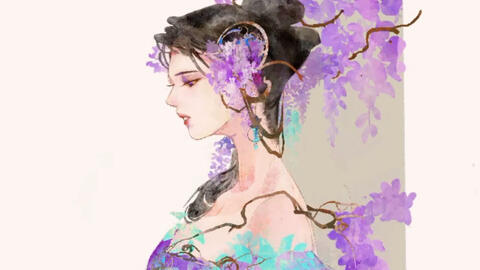 临摹 伊吹五月 侵删 花的部分不同 哔哩哔哩 Bilibili