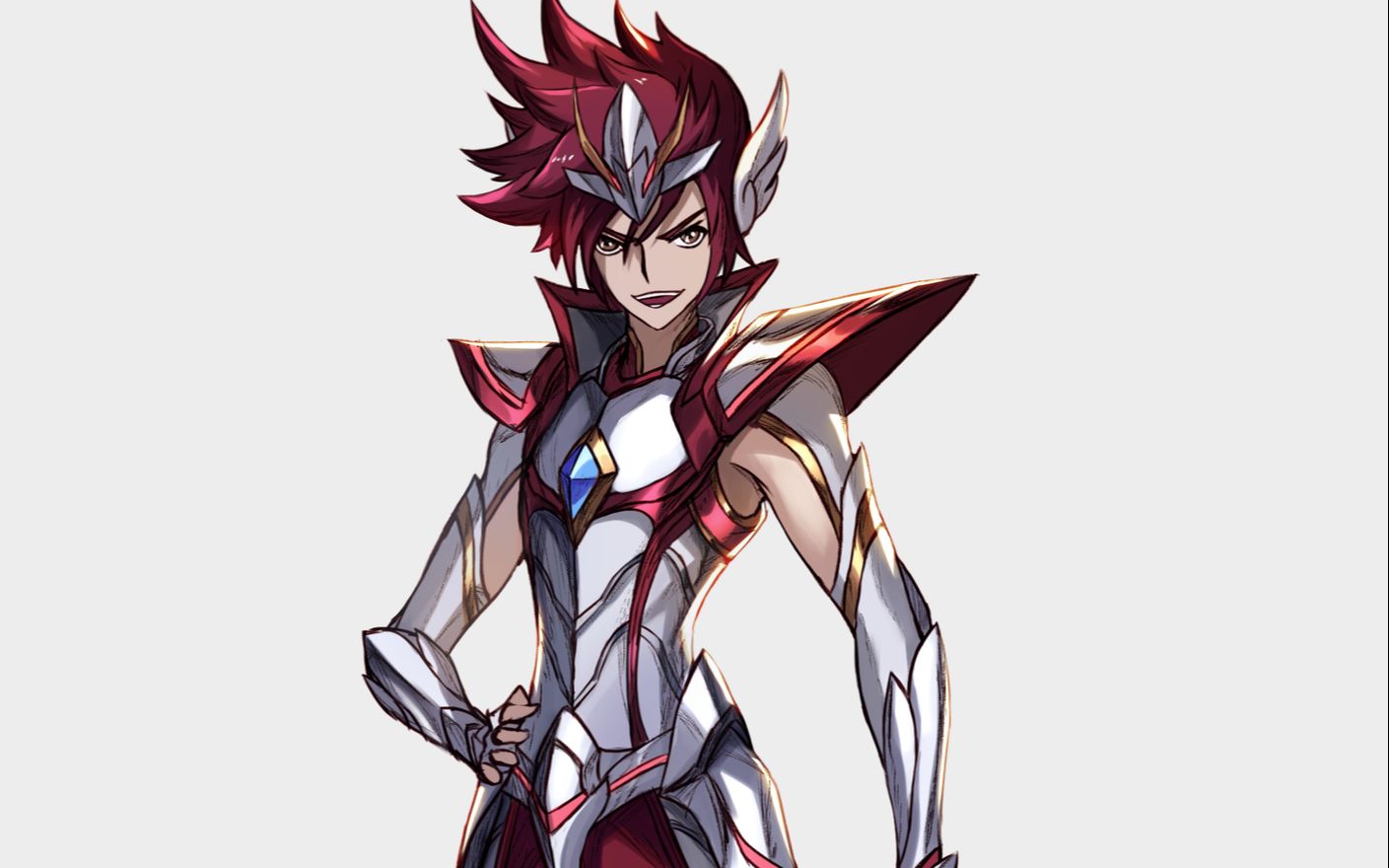 【板绘】圣斗士星矢Ω 光牙_哔哩哔哩 (゜-゜)つロ 干杯~-bilibili