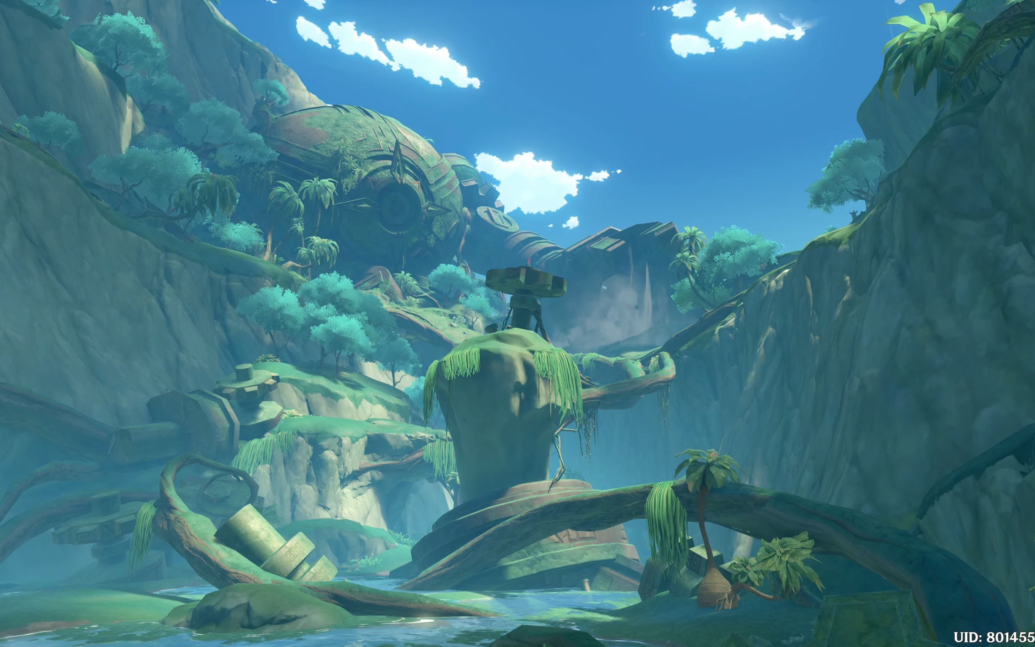 原神4k动画(蛍版日配)—巨型机器人启动!