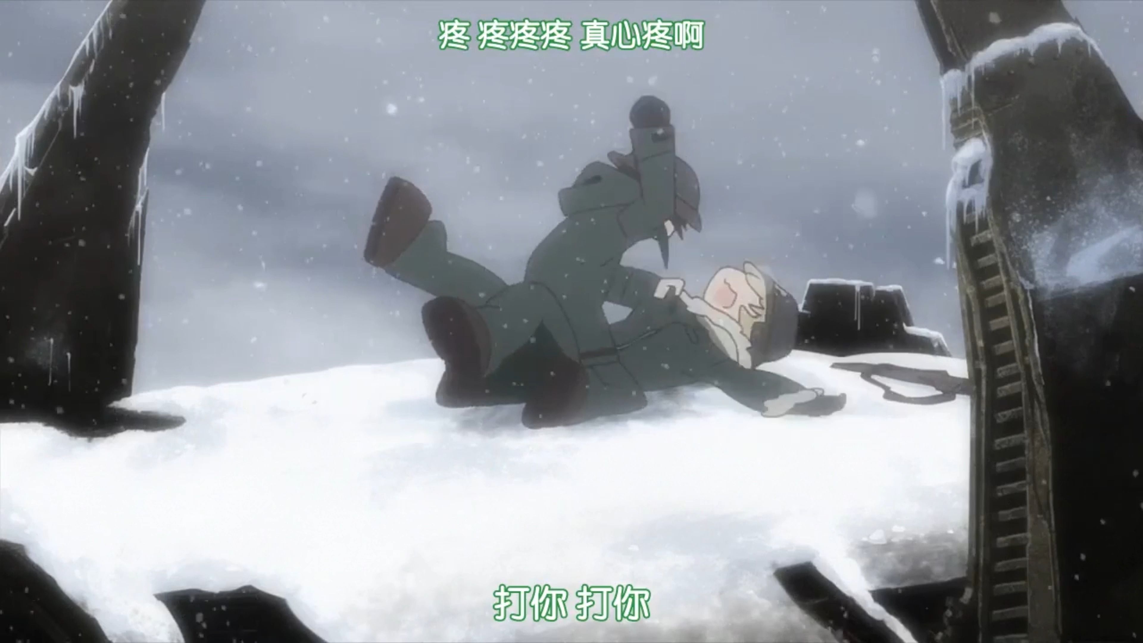 【少女终末旅行】就冲这名场面追了整部番