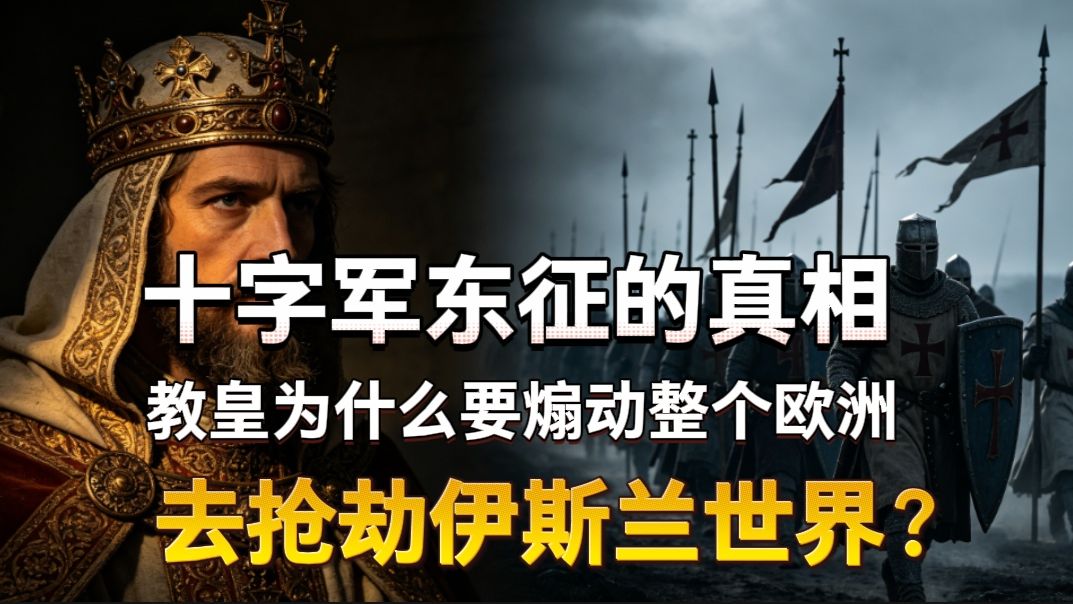 十字军东征的真相：教皇为什么要煽动一群农民，去抢劫伊斯兰世界？