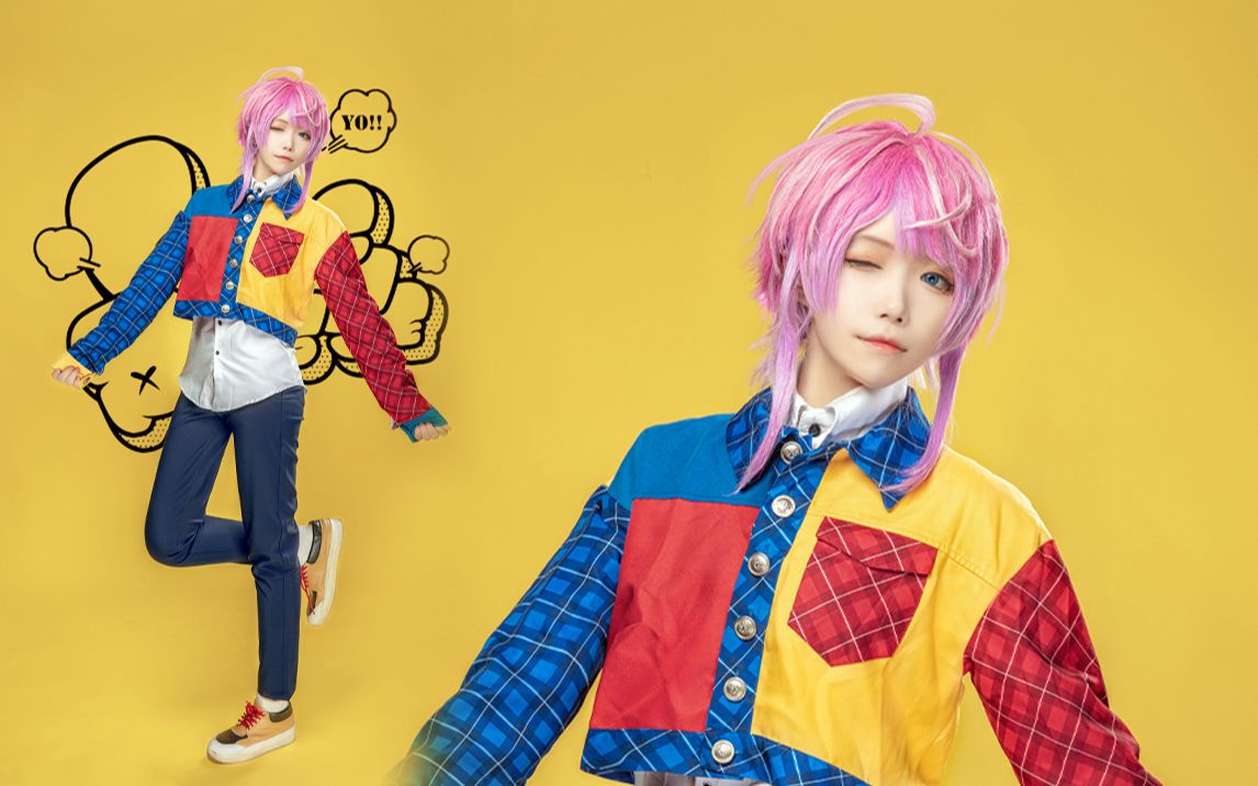 只想甩面条!跳了一下vbs的シネマ(電影)|饴村乱数cos/pjsk