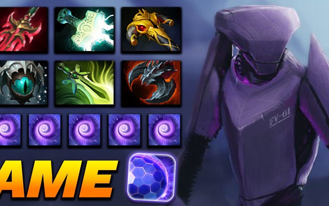 【7.32 dota2】ame虚空假面教学!