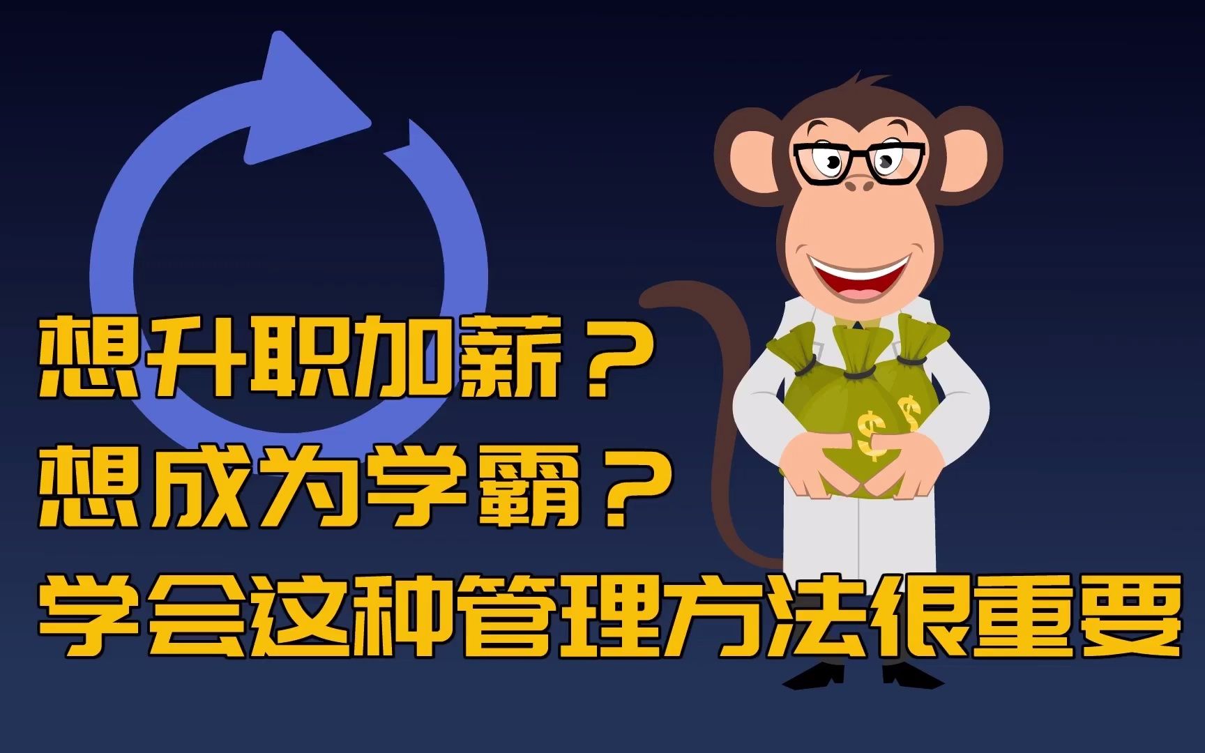 [图]想升职加薪？想成为学霸？学会这种管理方法很重要