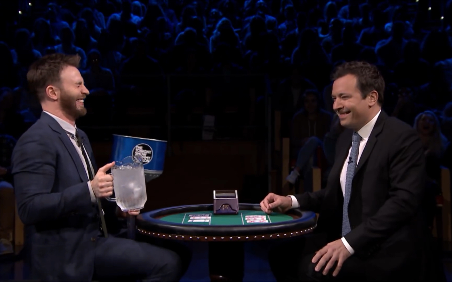 chrisevans一些懂得都懂的冰桶挑战2016桃总吉米秀frozenblackjack