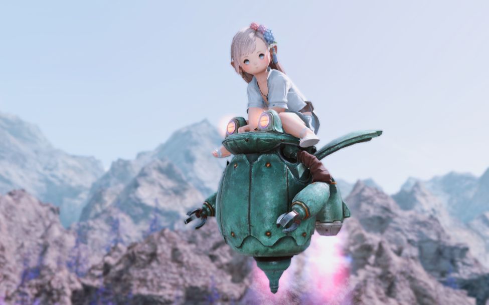 ff1450新坐骑机械青蛙ironfrogmover