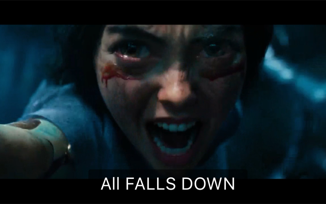 你们要的完整版来了!!《All FALLS DOWN》&《阿丽塔：战斗天使》系列，跟我一起说：面对邪恶 我绝不袖手旁观！！