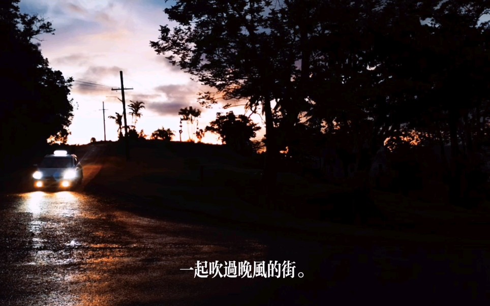 活动作品一起吹过晚风的街