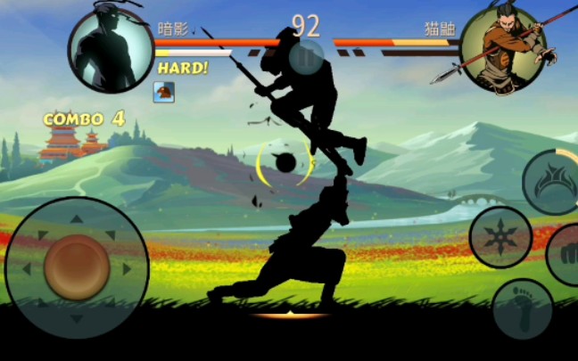 重回暗2(4--3)还是东方棍好用_哔哩哔哩bilibili_暗影格斗2