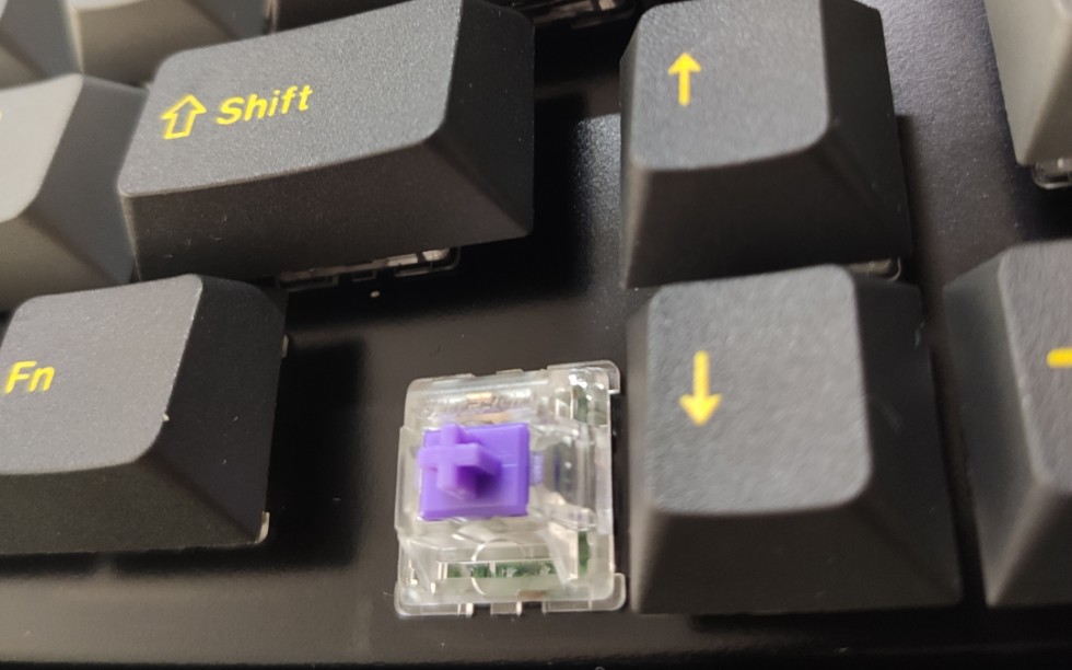 leopold利奥博德 石墨金 x z紫v2 换轴调教