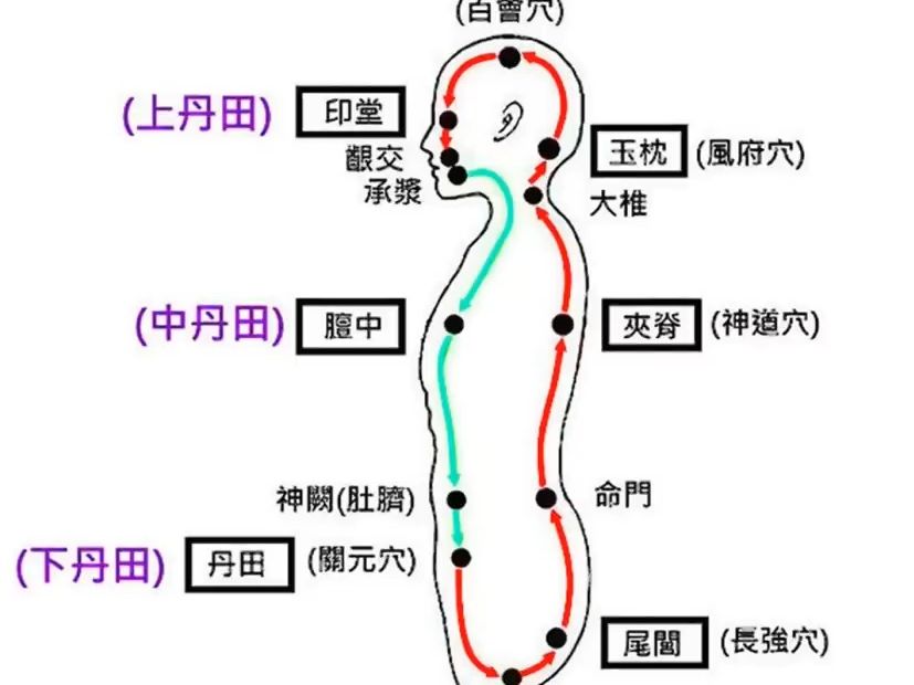 静功  百日筑基小周天功法 《内经图》 通三关  气功进阶哔哩哔哩bilibili