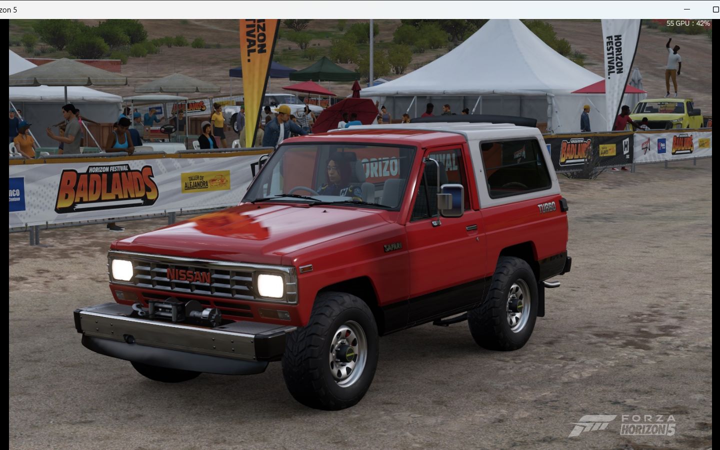 【地平线5】日产safari turbo试驾