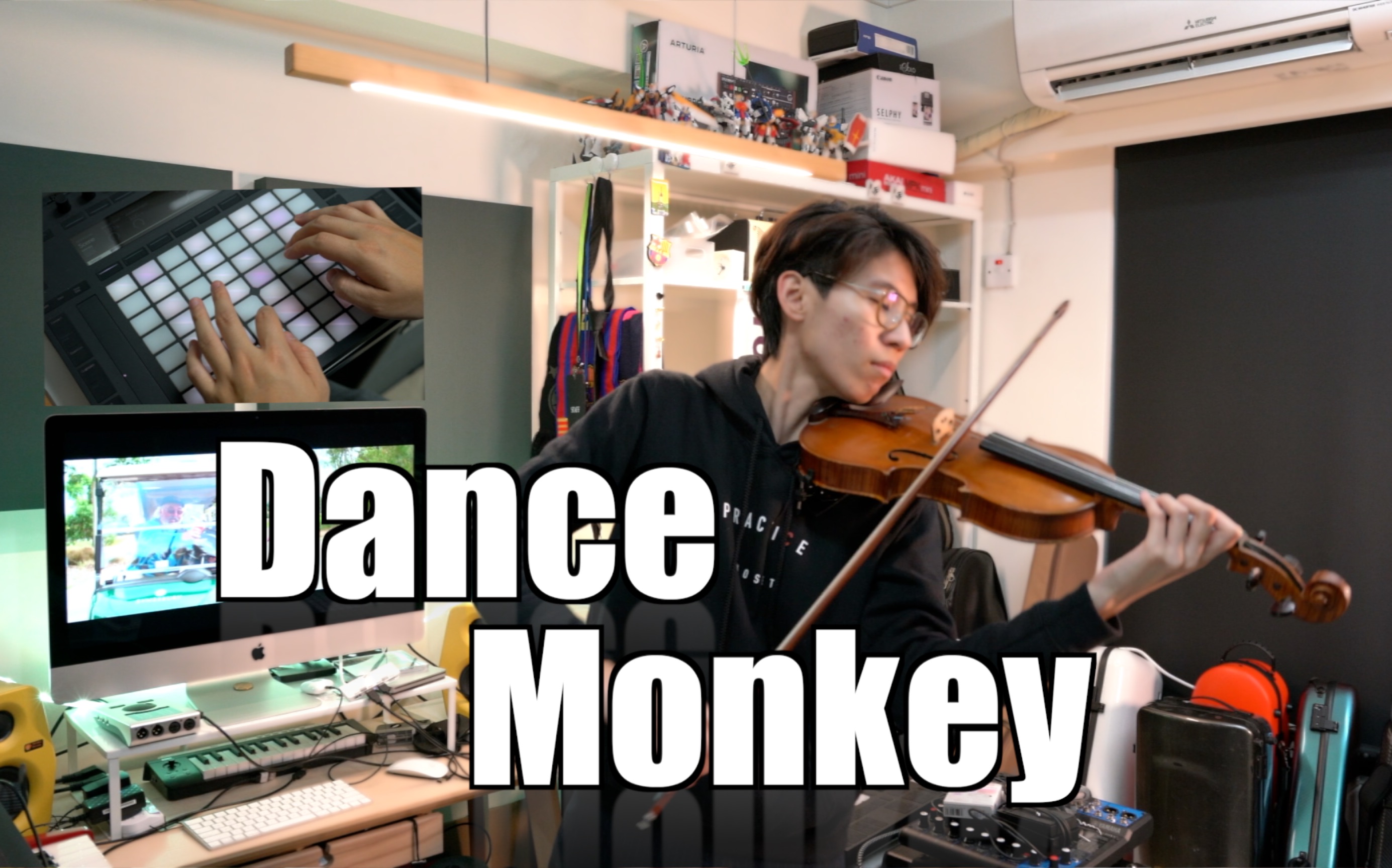 电音小提琴爽玩dancemonkeyftnatemusicthevioraincover
