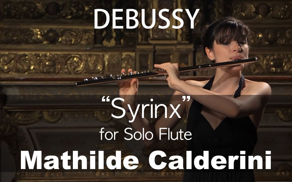 [图]C.Debussy___Syrinx (Mathilde Calderini)