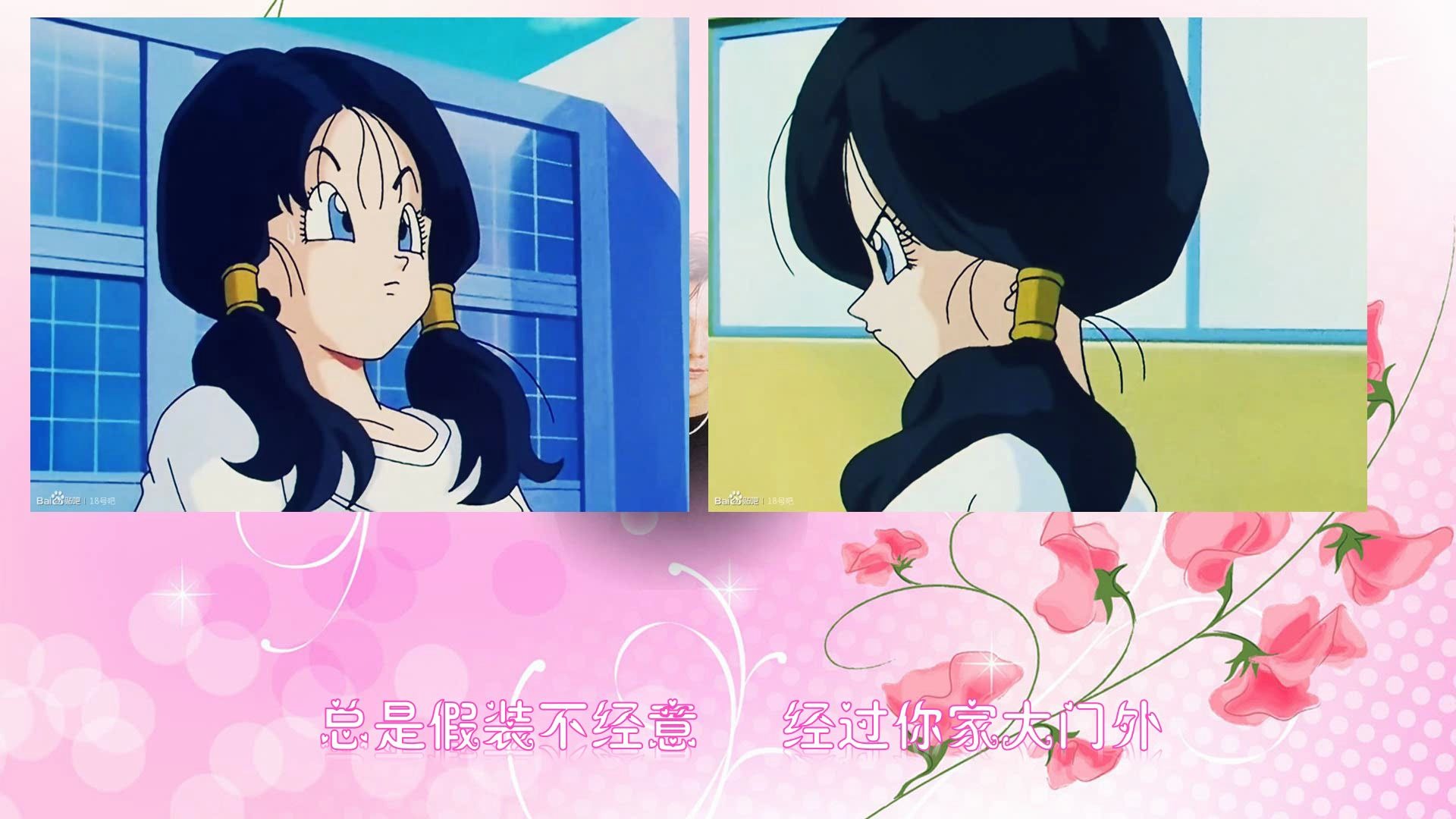 献给喜欢龙珠的朋友们 比迪丽剪影 春天花会开