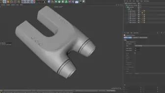 C4D建模/望远镜
