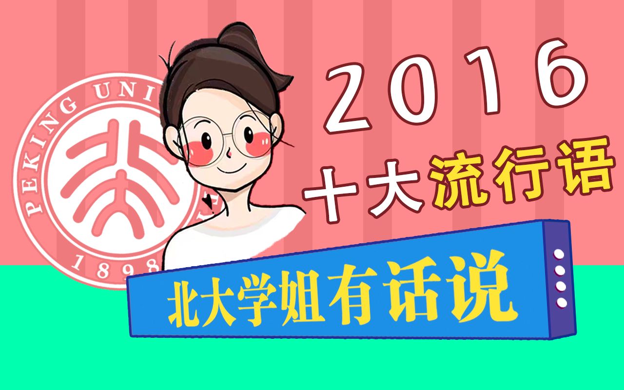 2016年十大流行语,你还记得吗?哔哩哔哩bilibili