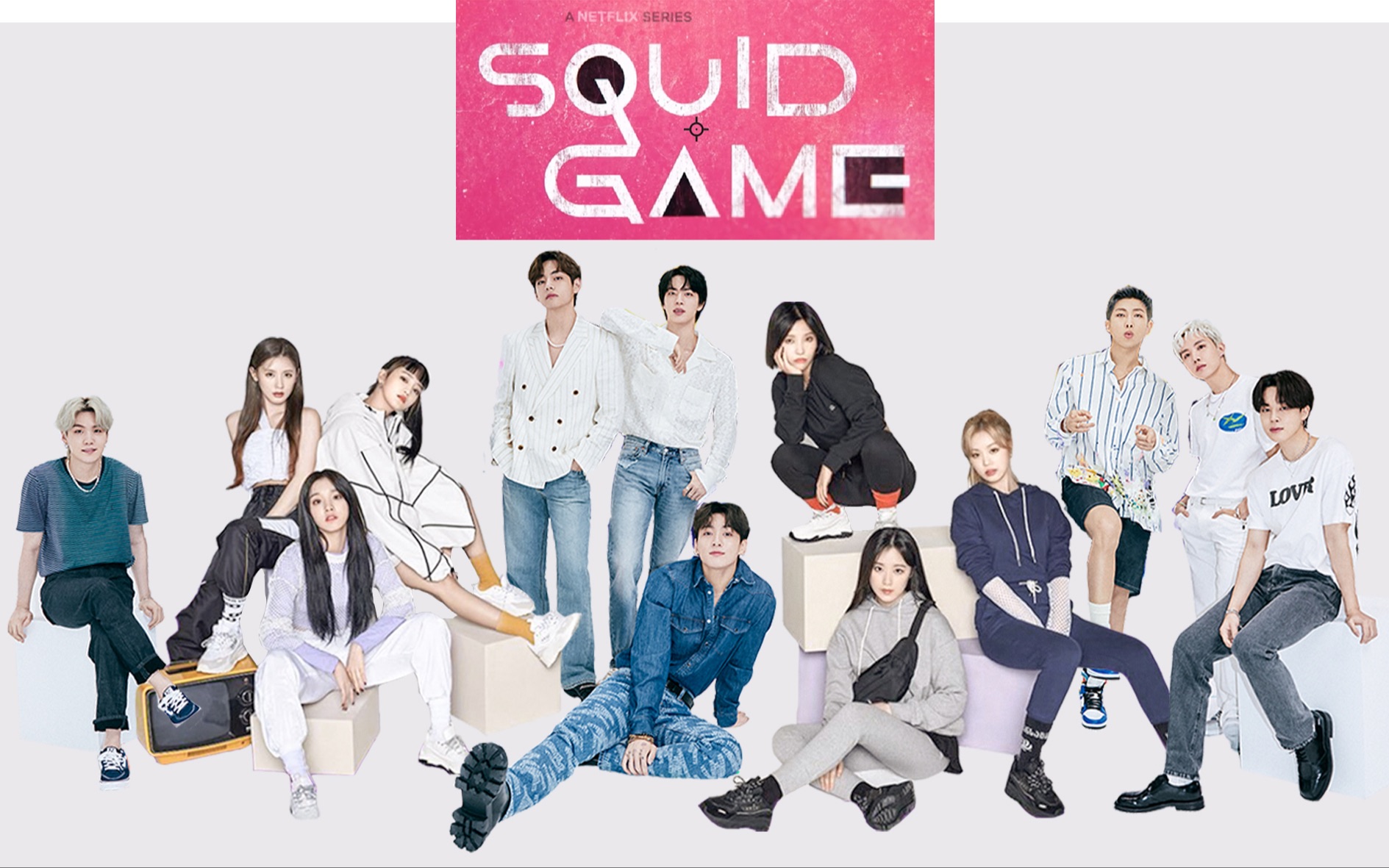 [图]【BTS & (G)I-DLE】《鱿鱼游戏_ squid game》预告 / 子弹玩家