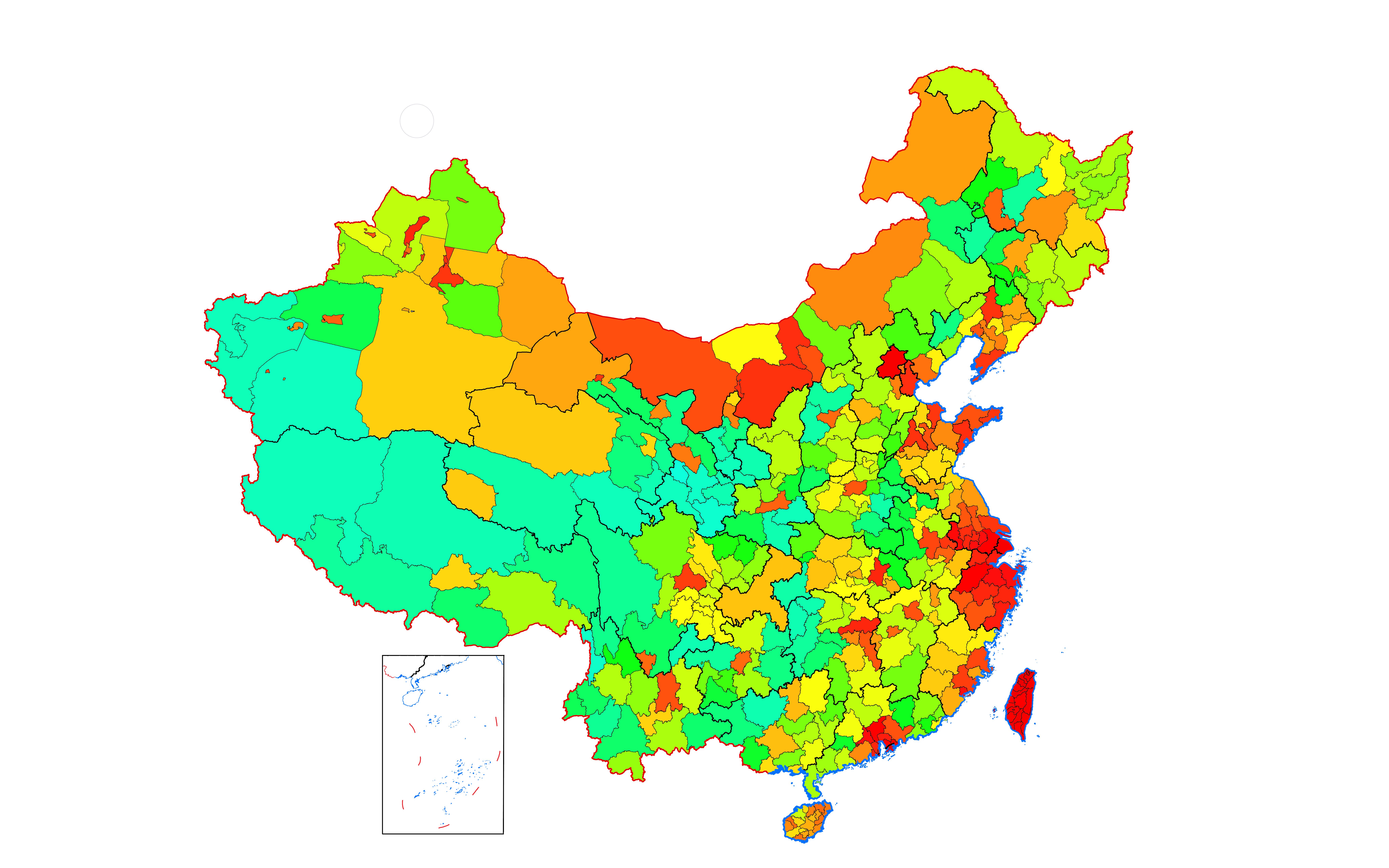 全国所有地级行政区人均收入排名!看看你的家乡在第多少名?