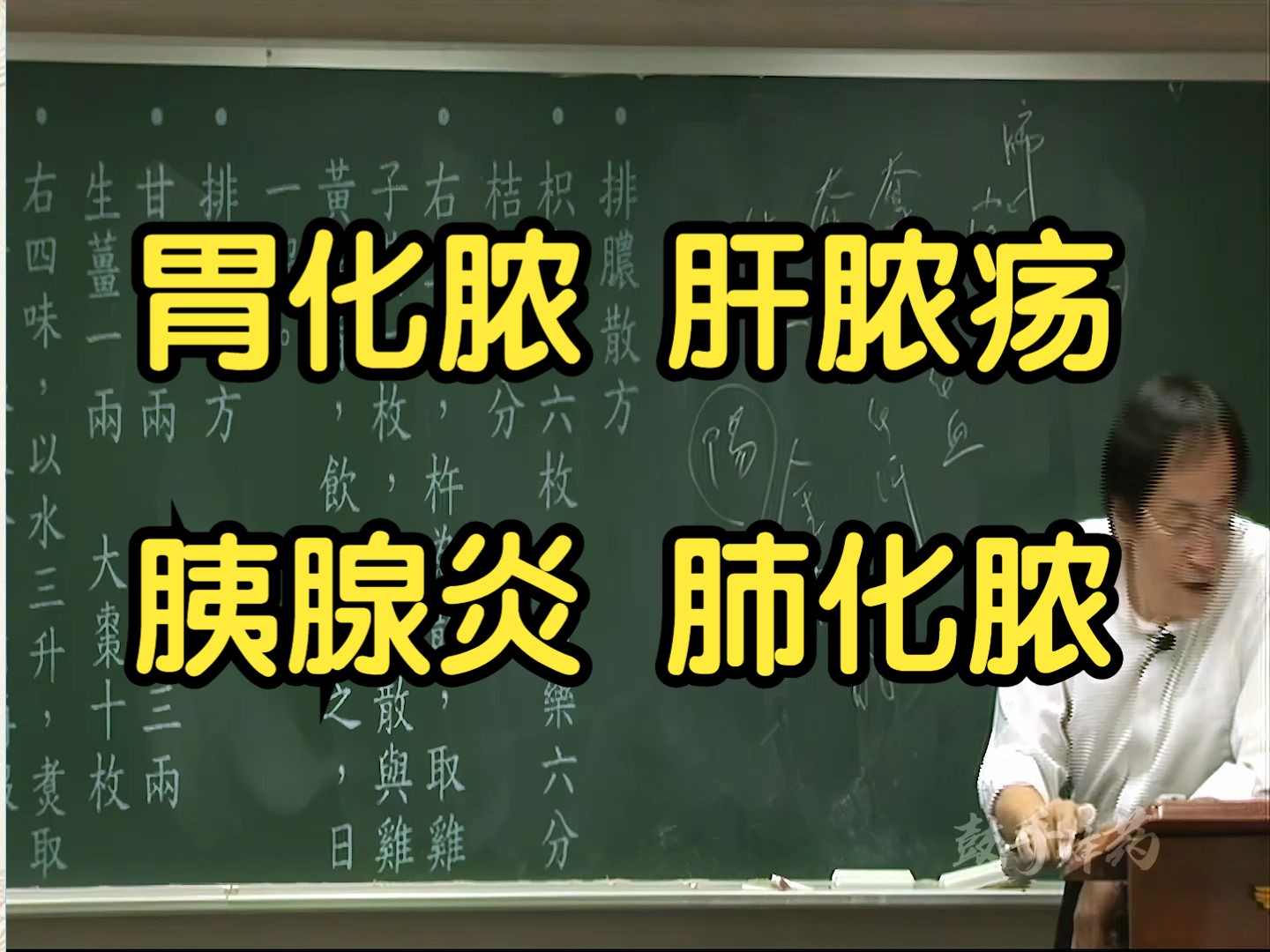 158 胃化脓 肝脓疡 胰脏炎 肺化脓 舌癌 喉癌(排脓散与排脓汤)【倪海厦金匮要略】哔哩哔哩bilibili