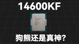 史上最低价14600KF，性能强悍！但是你敢买吗？