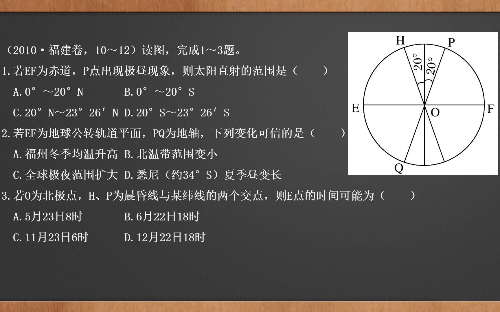 [图]【高考必刷题精讲】22.地球公转的意义——知识点综合考查