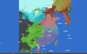 Descargar video: 【worldbox】微缩版真实地理地图，模拟真实地缘看海