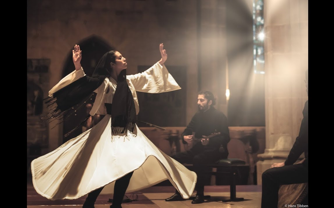 德国图宾根教堂中的苏菲派胡旋舞