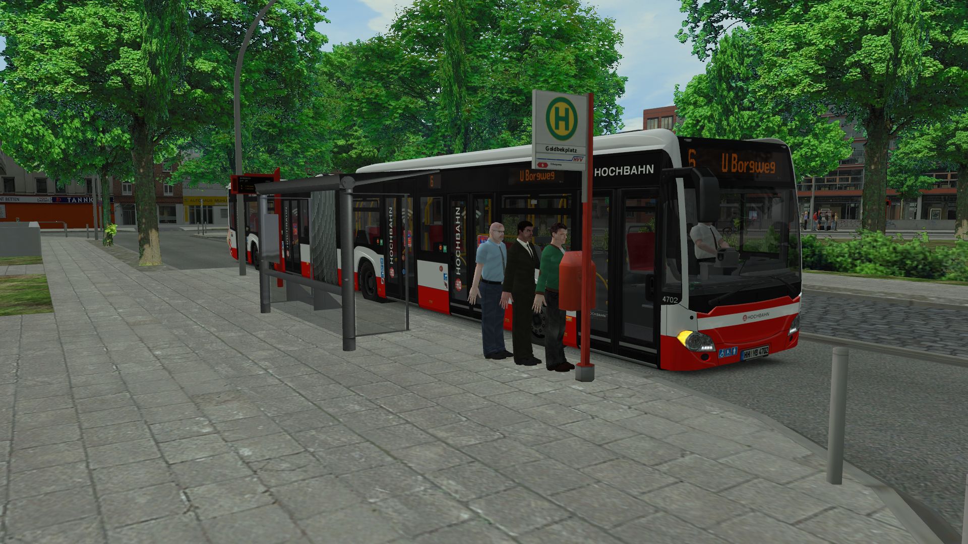 模拟2 | hafencity #4】不可避免的卡顿和白贴图 驾驶奔驰c2 capacity