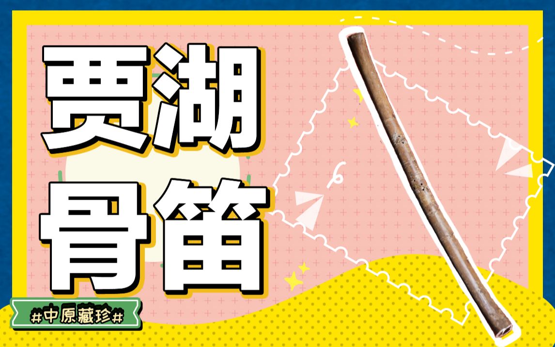 【中原藏珍】请查收,来自8700年前的悠扬骨笛声哔哩哔哩bilibili