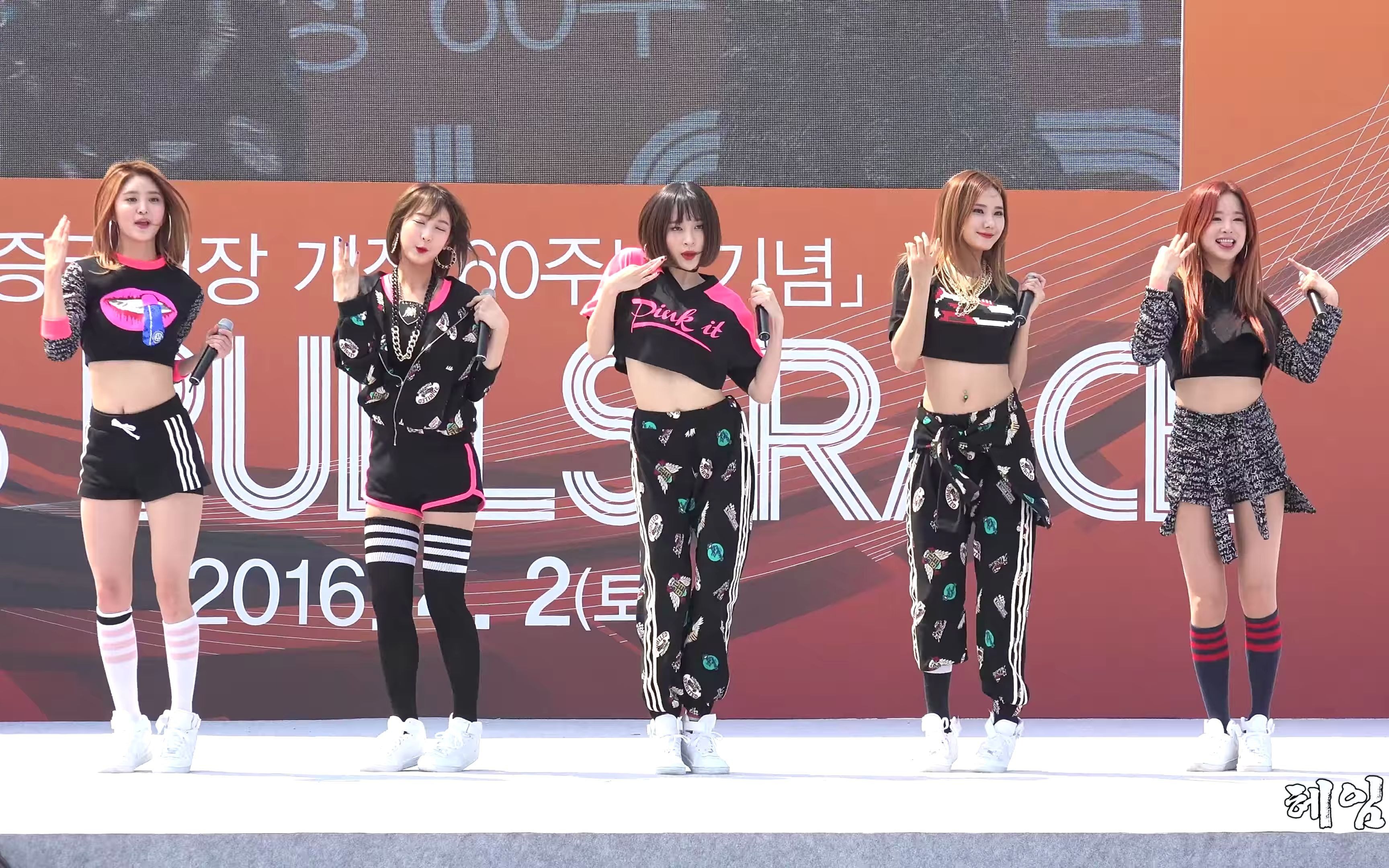 [图]【4K直拍现场】 EXID - UP&DOWN+Ah Yeah+Every night+HOT PINK 160402