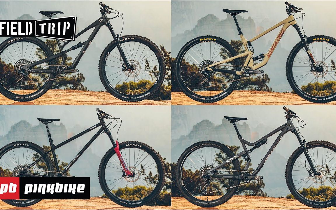 [图]【Pinkbike 机翻中字】四款林道山地车对比Santa Cruz vs Commencal vs YT vs Norco野外实地测评哪个更好