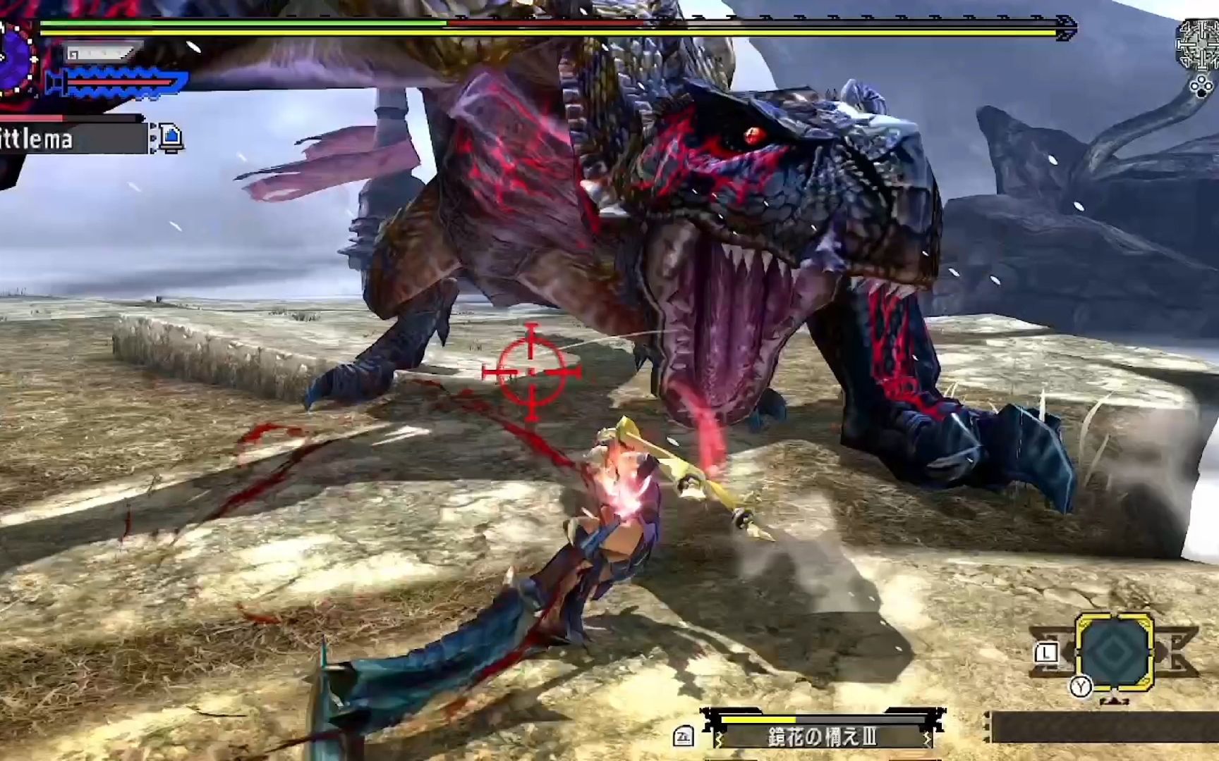 【mhxx/mhgu】勇气太刀 超特殊许可 荒钩爪轰龙 052056【超特殊
