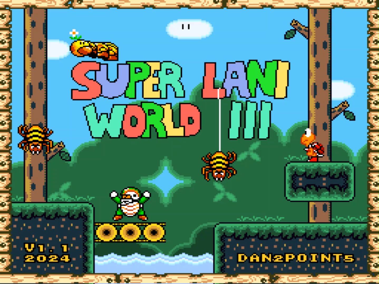 [图]SFC超级马里奥世界hack之旅——Super Lani World 3