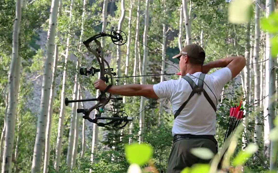 2023年美国复合弓od兄弟3d原野赛慢动作