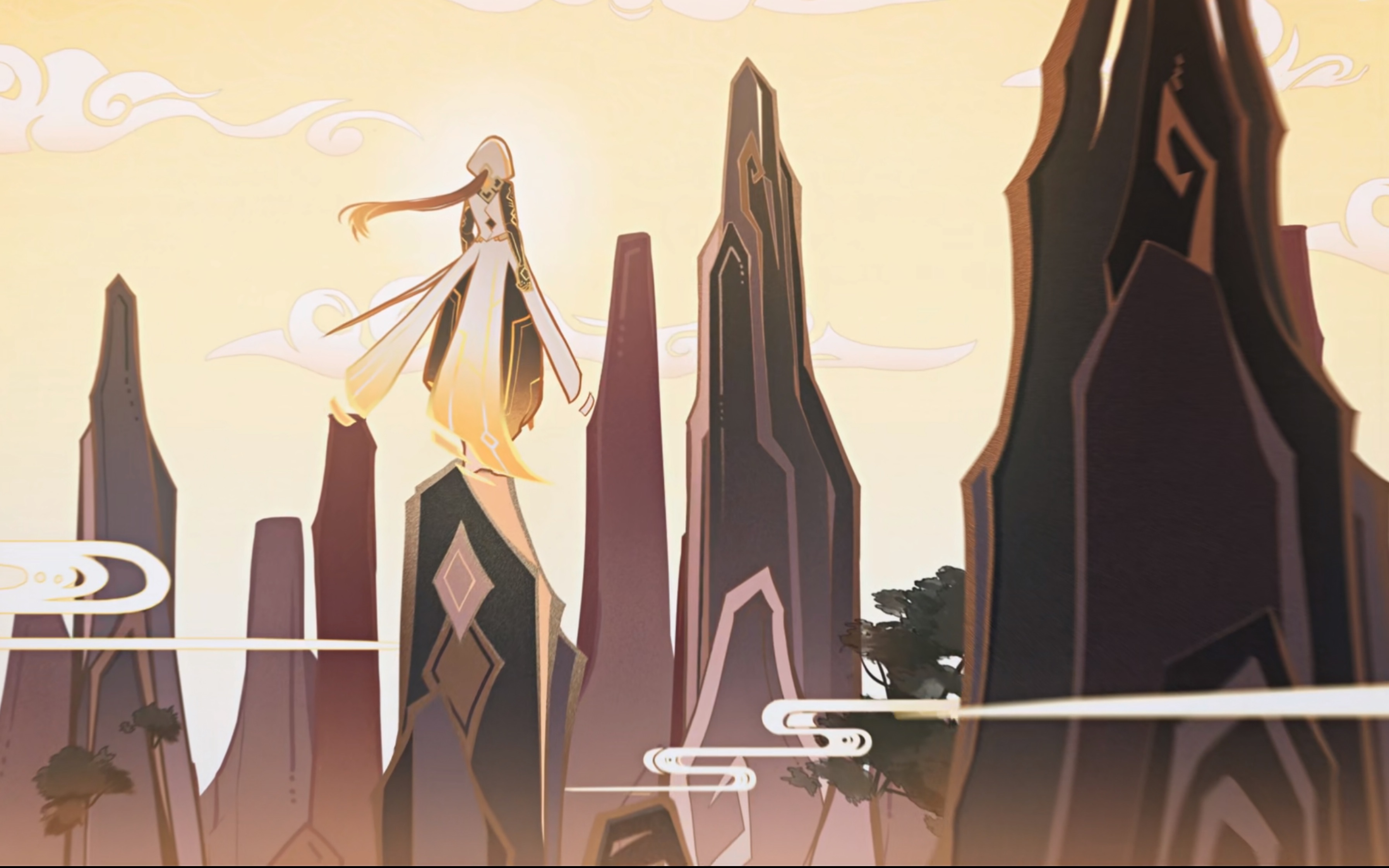 原神钟离pv背景音乐创龙点睛库乐队制作