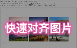 Download Video: WPS教程：文档中需要插入多张图片，如何快速对齐图片？